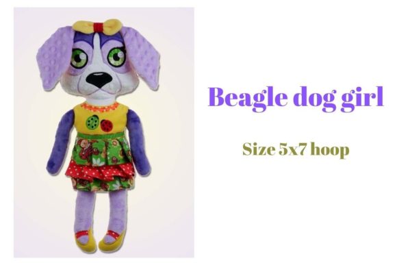 Beagle Dog Girl Doll ITH Review