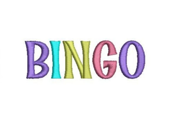 BINGO Embroidery Design Review for Small Business Merch