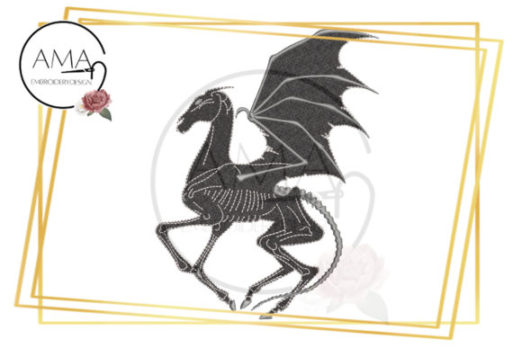 Black Winged Horse Embroidery Review