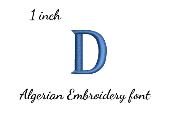 D Font Algerian Review for Holiday Collections