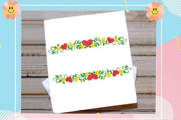 Flower Heart Border Review