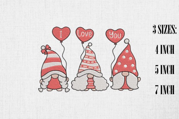 I Love You Gnomes Valentine's Day