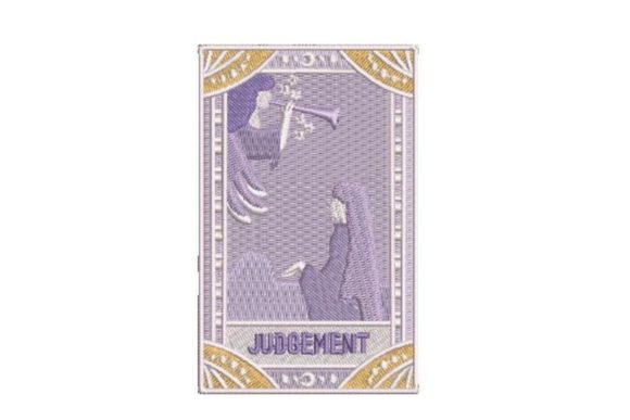 Judgement Tarot Card Embroidery Design Review