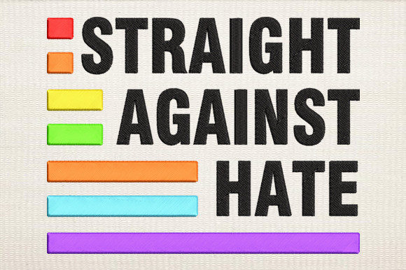 LGBT Straight Against Hate Design Review
