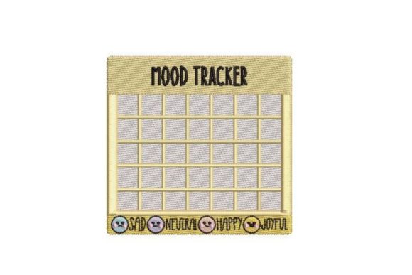 Mood Tracker Embroidery Review for Boutique Apparel