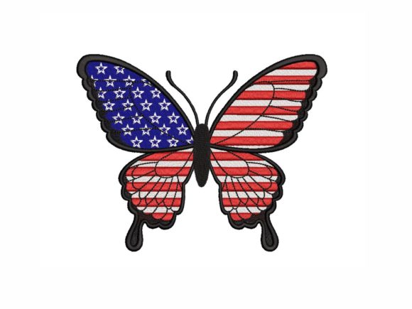 Patriotic Butterfly: A Designer's Review for Craft Fairs
