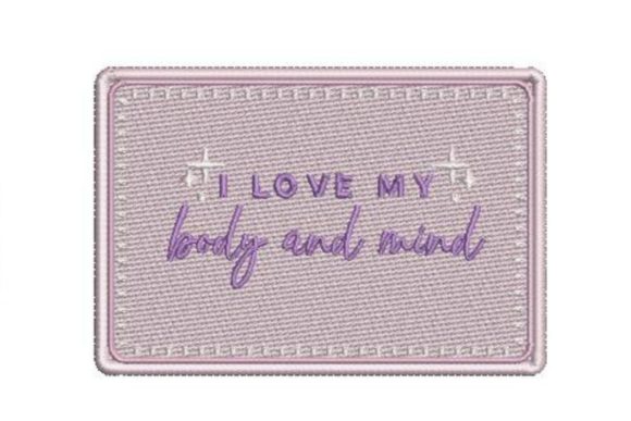 Review: Affirmation Card I Love My Embroidery Design