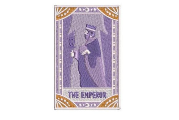 The Emperor Tarot Card Embroidery Review