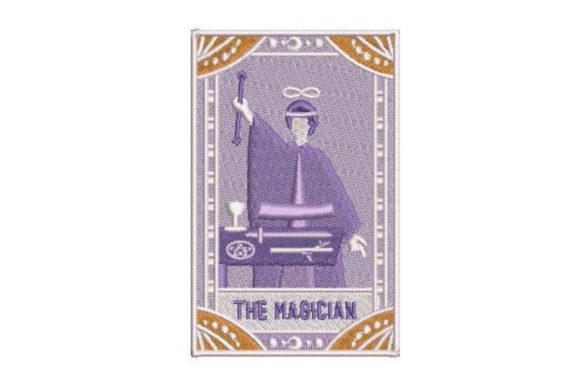 The Magician Tarot Card Embroidery Review