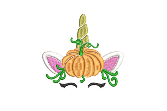Unicorn Pumpkin Embroidery Design Review