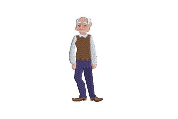 White Elderly Man Review for Holiday Collections